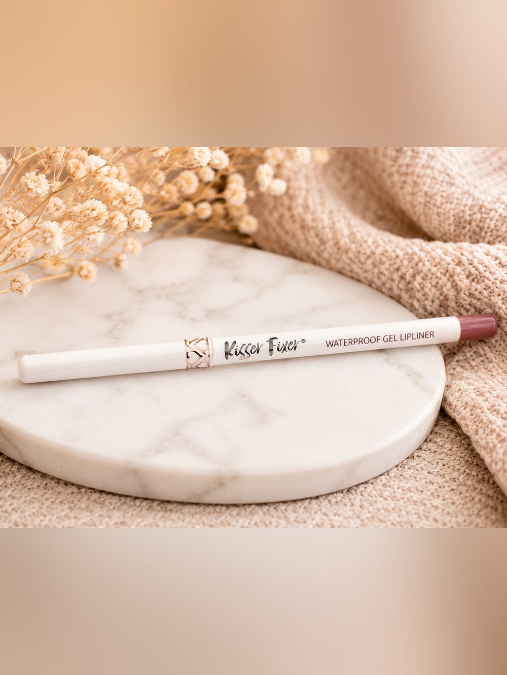 Belle Beauty Kisser Fixer Waterproof Gel Lipliner – Mauve Nude